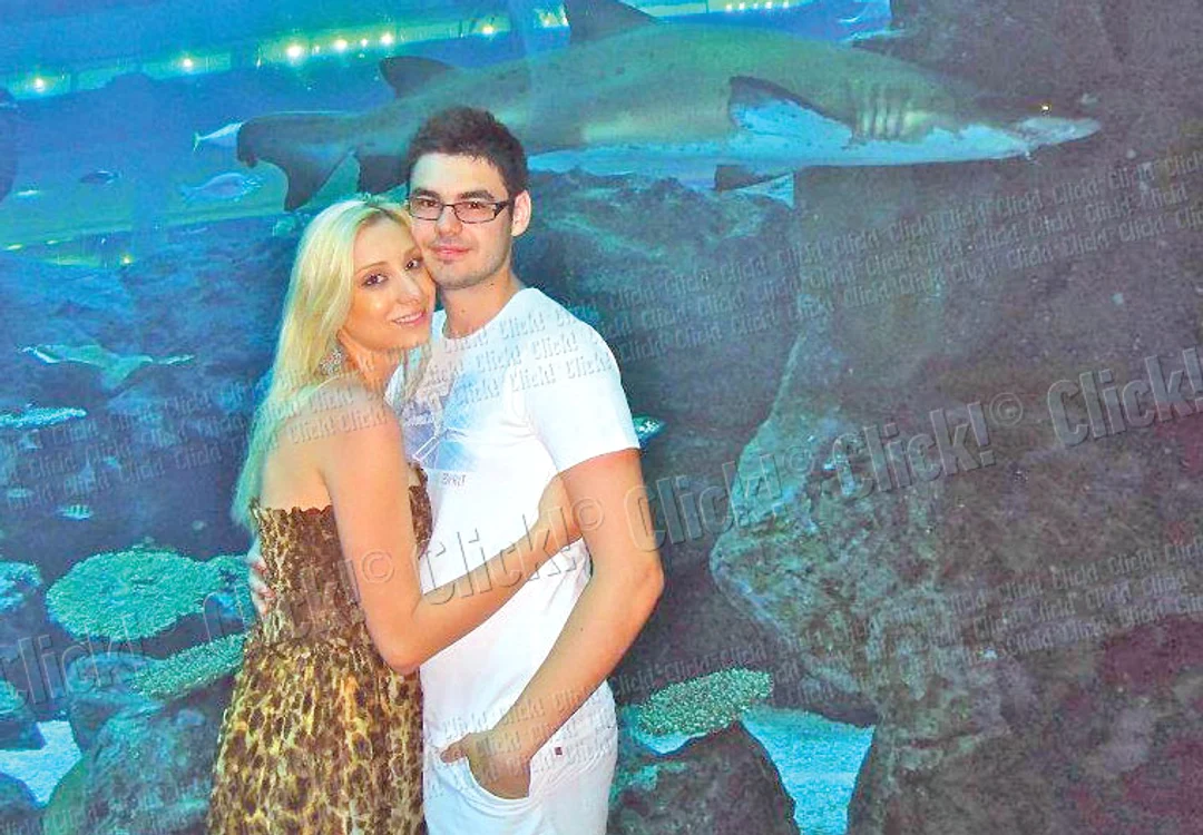 Daniel Doboş şi soţia sa au petrecut luna de miere în Dubai (Fotografii: arhivă personală)