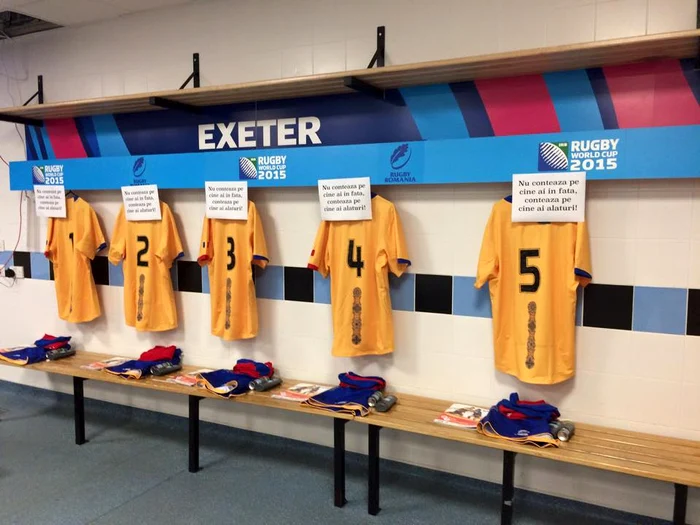 Așa arată vestiarul naționalei înaintea jocului cu Italia