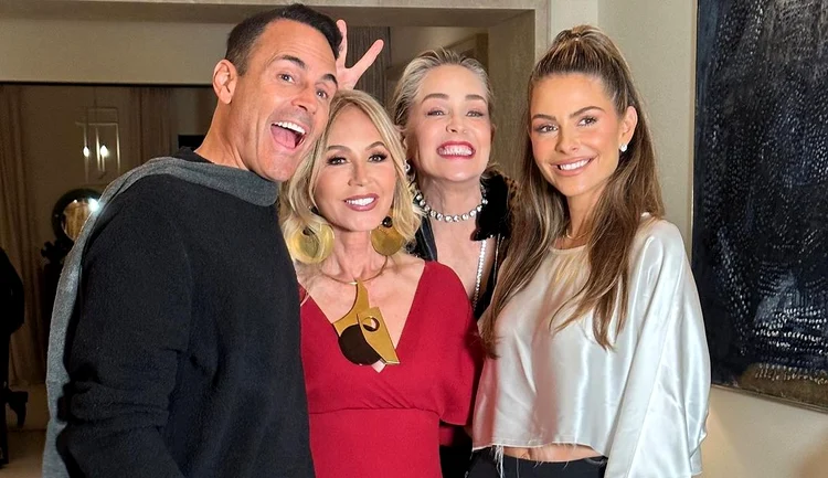 Ce cadou extravagant a primit Anastasia Soare de la Sharon Stone. Foto: Instagram