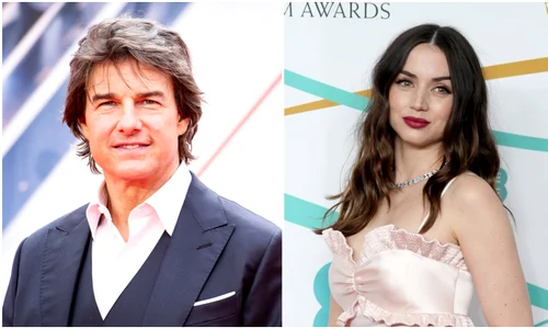 Tom Cruise şi Ana de Armas. FOTO: Shutterstock, Getty Images