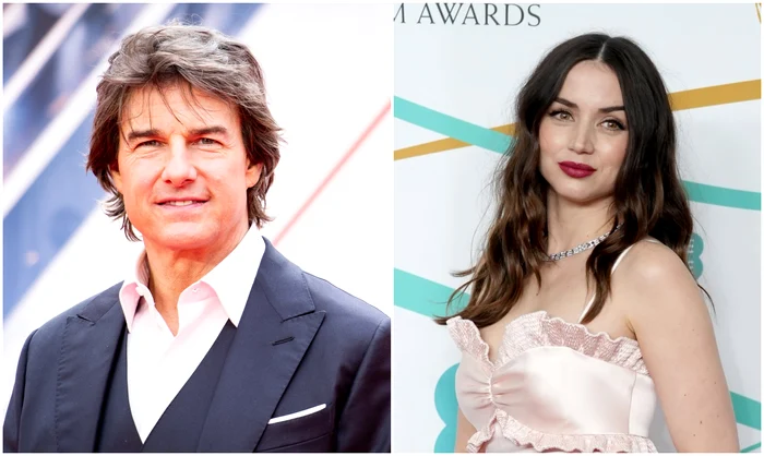Tom Cruise i-ar putea fi tată actriţei Ana de Armas. FOTO: Shutterstock, Getty Images