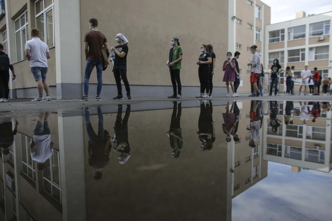 Bacalaureatul s-a dat în acest an în condiţii speciale FOTO Inquam Photos / Octav Ganea