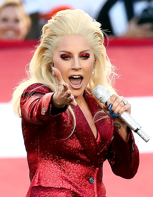 Lady Gaga Sings The National Anthem At Super Bowl 50 jpeg
