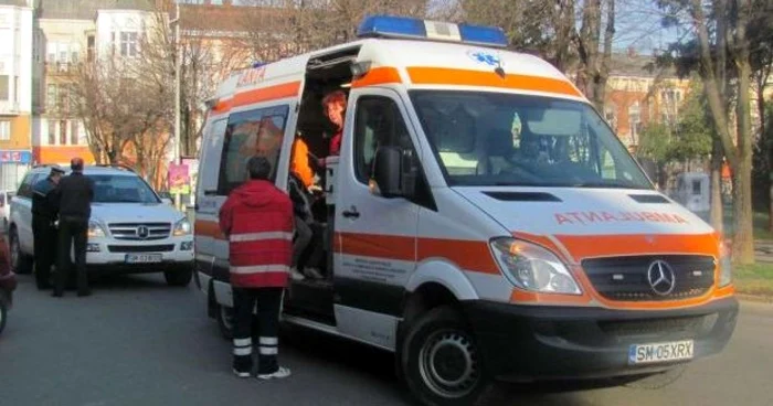Fetiţa a fost transportată de urgenţă la spital/foto: Arhiva