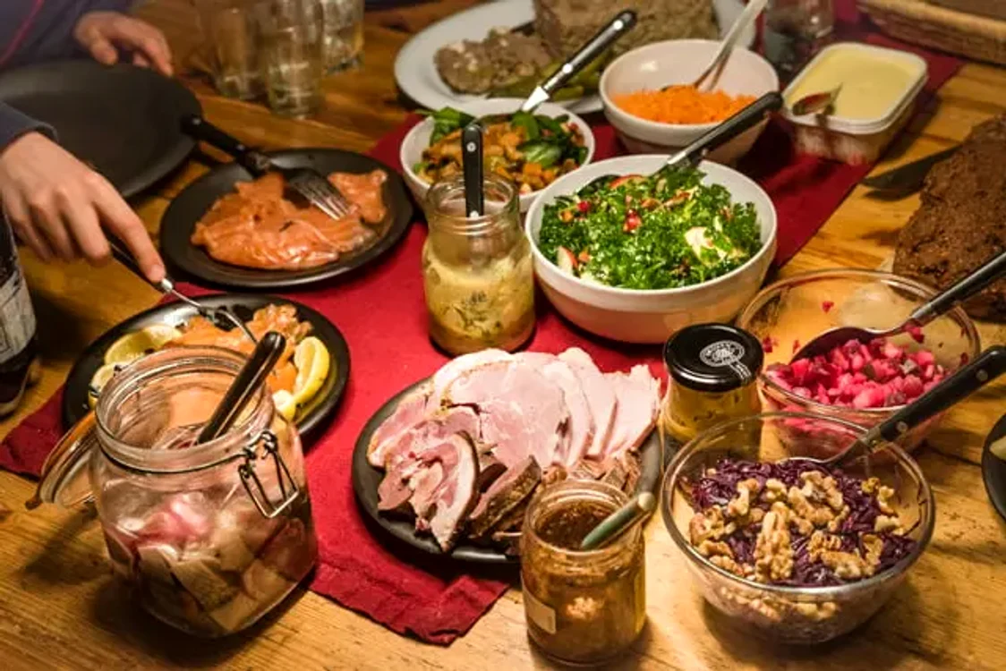Julbord.