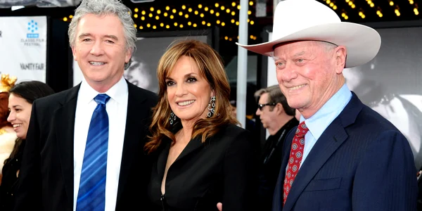 Patrick Duffy, Linda Gray, Larry Hagman GettyImages 142815660 jpg