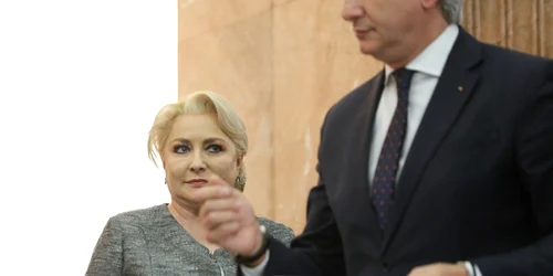 Viorica Dancila- Eugen Teodorovici. FOTO Inquam Photos