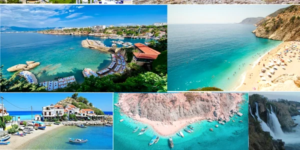 Antalya Turcia Colaj