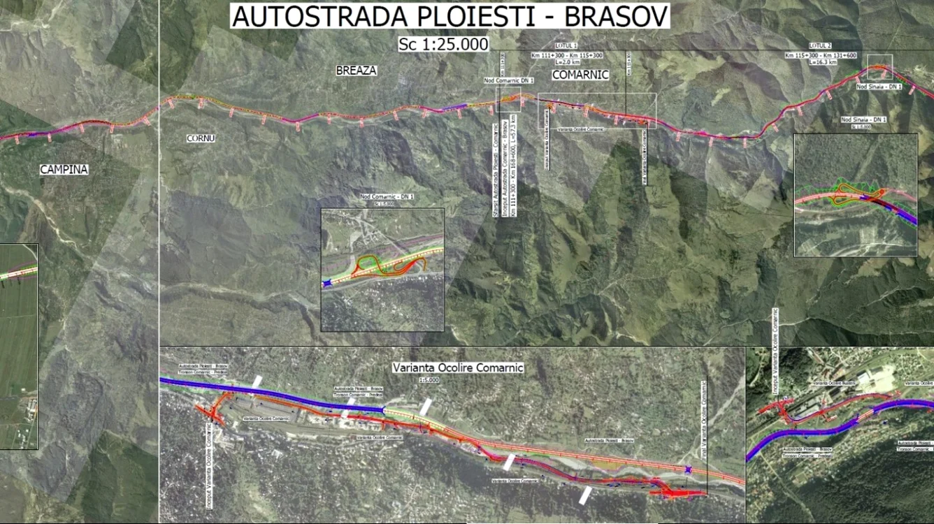 Traseul A3 SURSA gov.ro