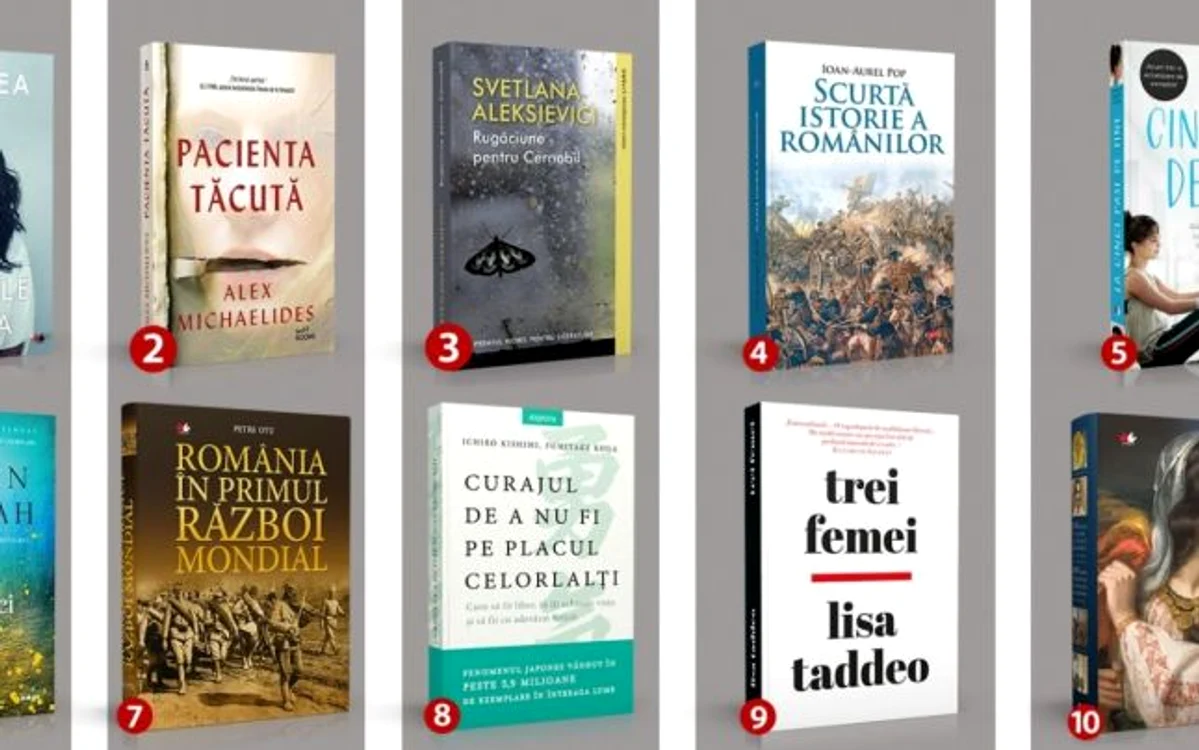 Cele mai vandute carti Litera