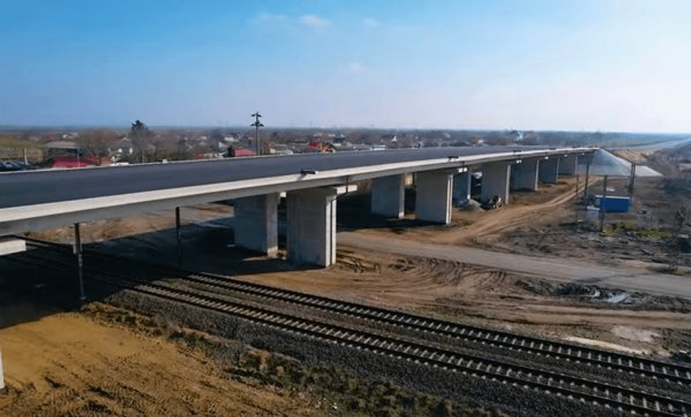 Trafic fără cozi la Drajna, din mai 2023. Pasajul și drumurile de legătură vor fi deschise în luna mai 