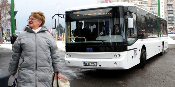 Noile autobuze RAT Braşov. Foto: Stelian Grăjdan