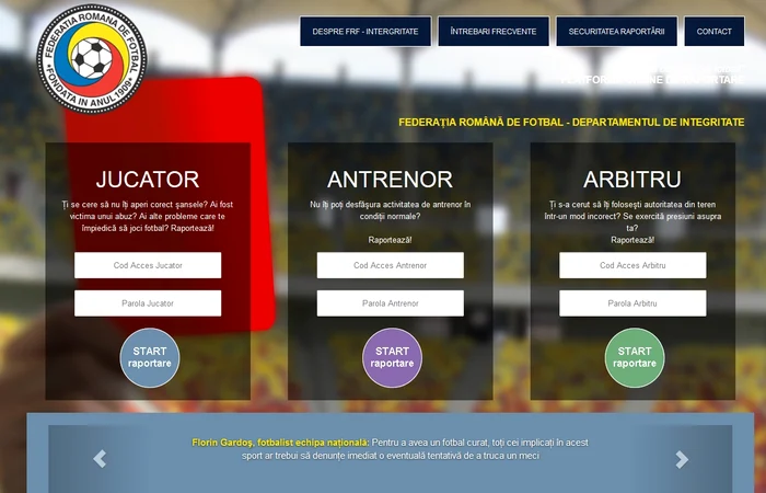 
    Aşa arată portalul anti-blatFoto Click!  