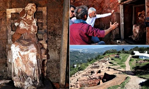 Statuie veche de peste 2000 de ani, descoperită pe coasta Mării Negre jpeg