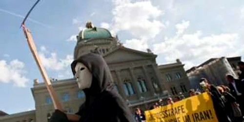 Protest al Amnesty International, în Elveţia, după executarea unei iraniene condamnată la moarte la numai 17 ani 