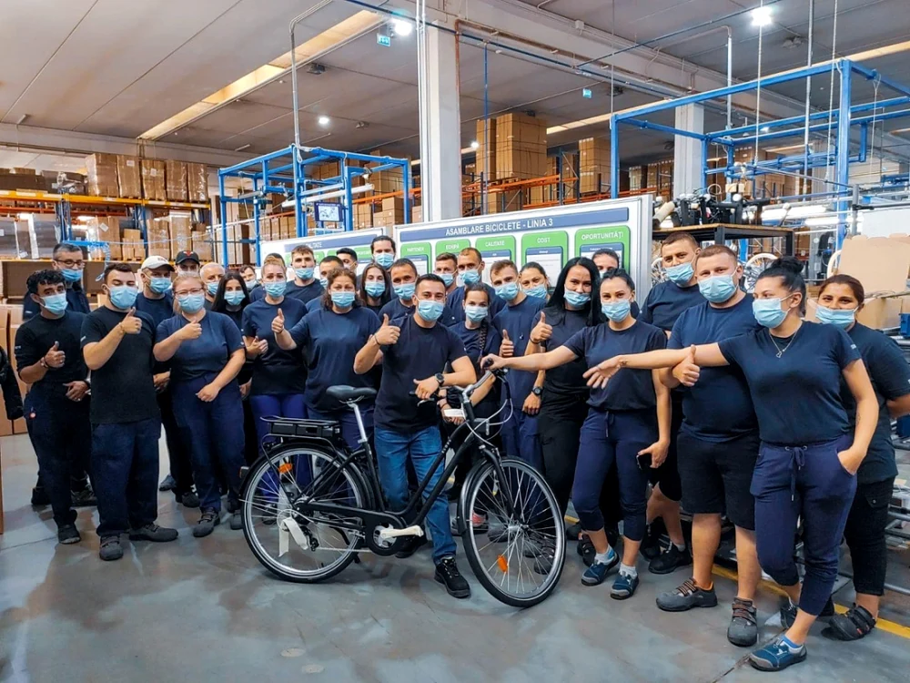 Se construieşte cea mai mare fabrică de biciclete din Europa de Est