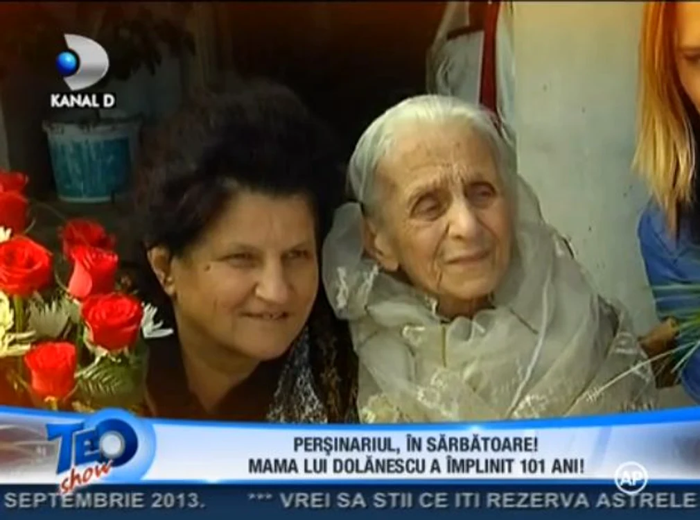 Bunica lui Ionuţ a fost sărbătorită de toţi cei dragi (captură: Kanal D)