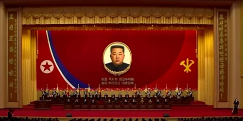 noul portret al lui Kim Jong un foto Captura video Digi24