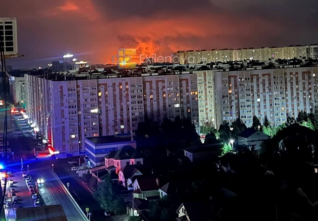 Explozii în Stavropol/FOTO:X