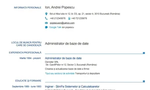 CV Europass model română   ce înseamnă, de unde îl descarci şi cum se completează jpeg