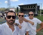 Cătălin Vieru, Mattyas și Cristi Caloeanu, Haiducii lui 7 Cai, la concert foto: Facebook 