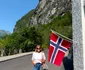 Mirela Retegan, vacanță în fiordurile Norvegiei