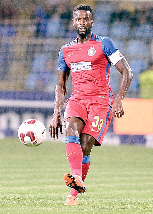 Varela a purtat banderola de căpitan la Steaua în acest sezonFoto: Mediafax