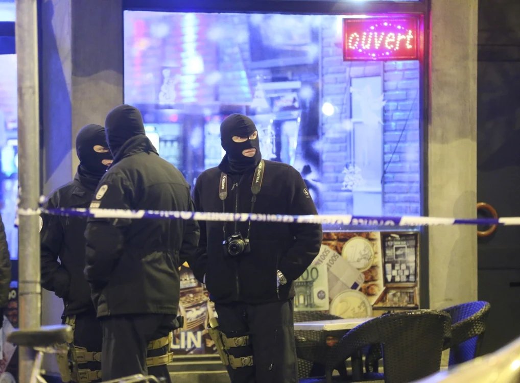 Operaţiune a poliţiei belgiene Foto: EPA