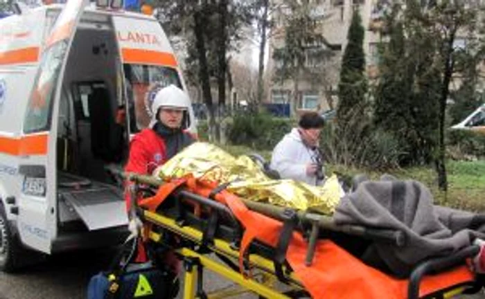 Incendiu de amploare la Spitalul Judeţean - Exerciţiu