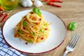 Spaghete picante  Sursa foto shutterstock 2133441185 jpg