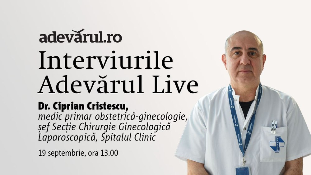 Adevărul Live de la 13.00: Progresele tehnologiei moderne în terapia cancerelor ginecologice