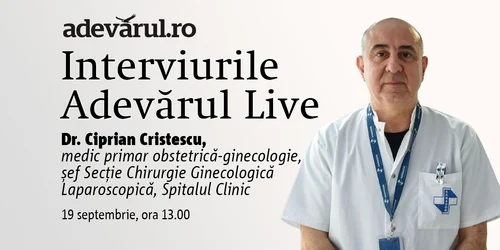 Dr. Ciprian Cristescu, medic primar obstetrică-ginecologie