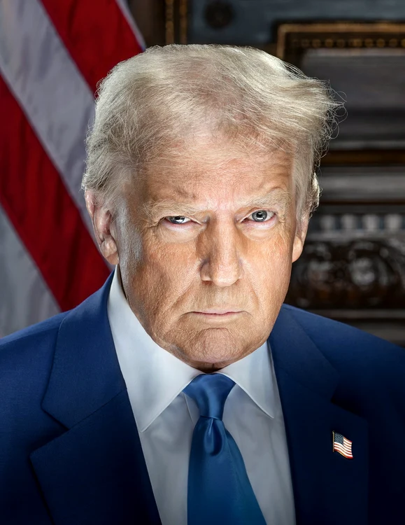 Portretul oficial al lui Donald Trump. Foto donaldjtrump.com