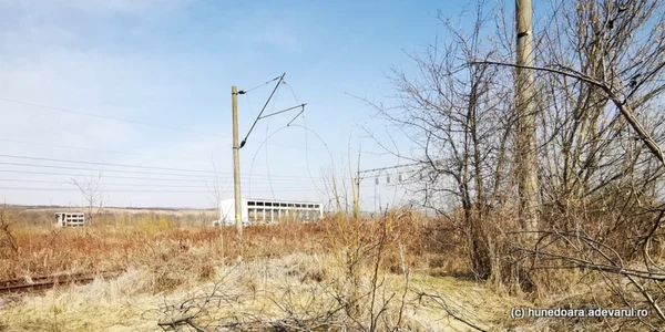 calea ferata simeria hunedoara devastata de hoti foto daniel guta adevarul