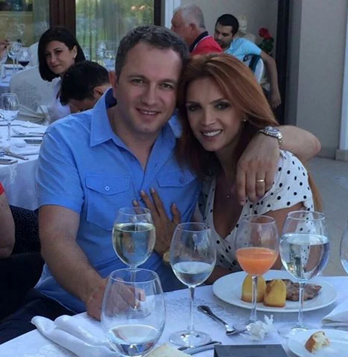 Cristina Spătar, alături de fostul soț, Alin Ionescu