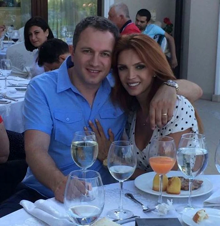 Cristina Spătar, alături de fostul soț, Alin Ionescu