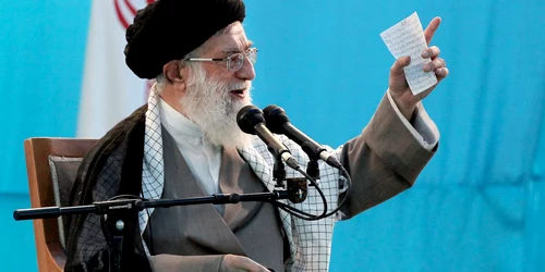 Ayatollahul Ali Khamenei, liderul suprem al Iranului 