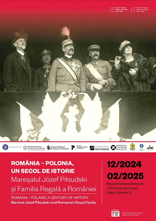 România-Polonia, un secol de istorie. Mareșalul Józef Piłsudski și Familia Regală a României