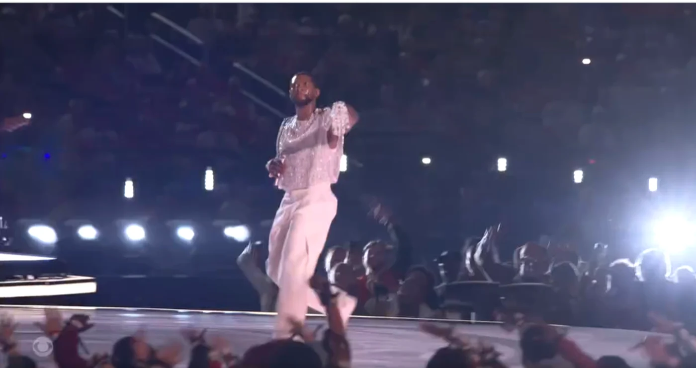 Usher. FOTO Facebook Usher Super Bowl LVIII Performance