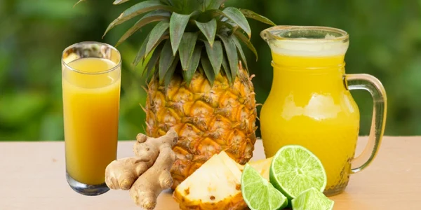 Combinația dintre ghimbir și ananas este considerată superaliment Foto YouTube