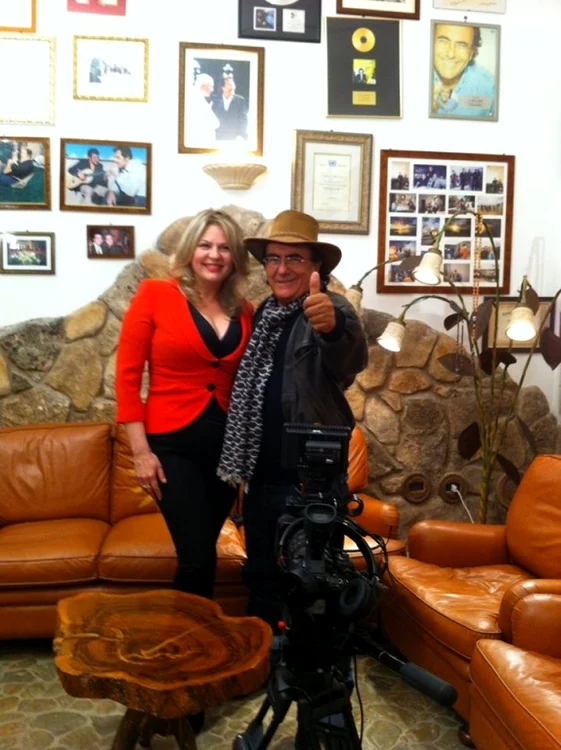 
    Olga Balan si Al Bano  
