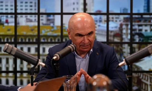 Ilie Bolojan la podcastul „Friendly Fire” FOTO: captură video YouTube