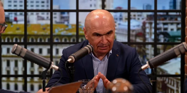 Ilie Bolojan la podcastul „Friendly Fire” FOTO: captură video YouTube