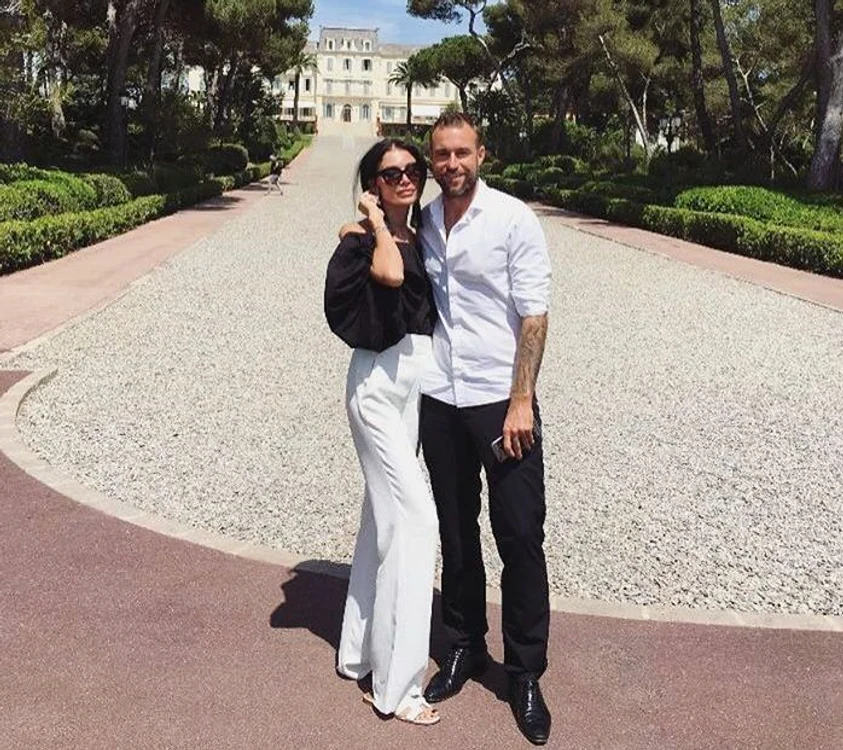 Oksana şi Philipp şi-au asortat ţinutele ca un adevărat cuplu