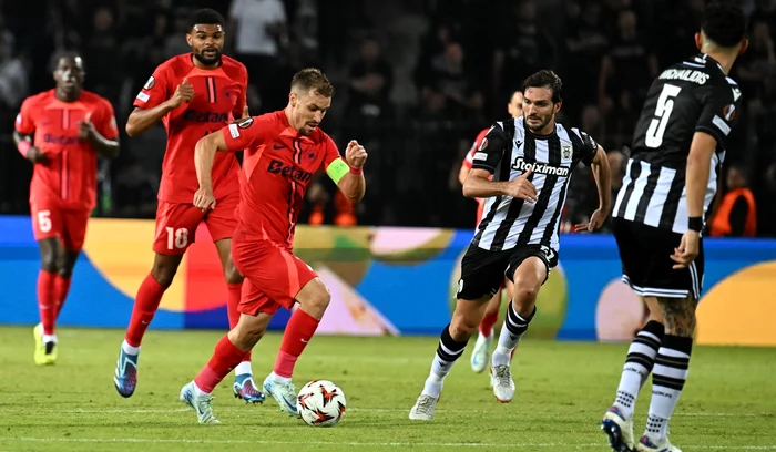 FCSB a plecat cu trei puncte de la Salonic (FOTO: Sportpictures)