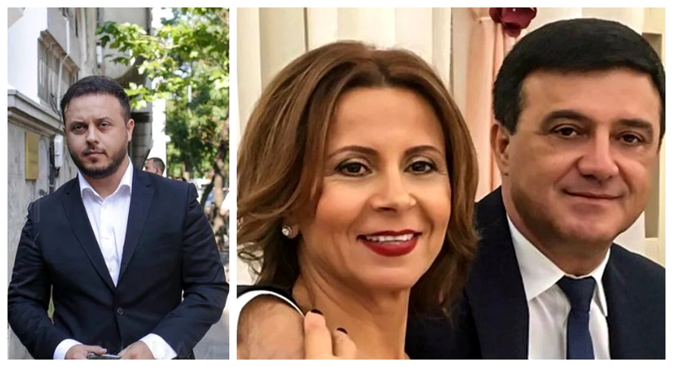 Gabi Bădălău și părinții săi