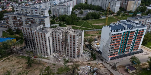 Razboi Rusia Ucraina oras Cernihiv distrugeri 28-29 mai 2022 FOTO Getty Images