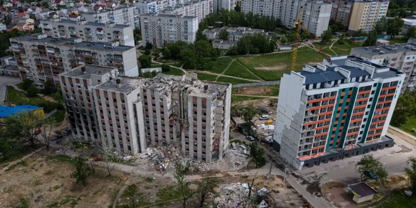 Razboi Rusia Ucraina oras Cernihiv distrugeri 28-29 mai 2022 FOTO Getty Images