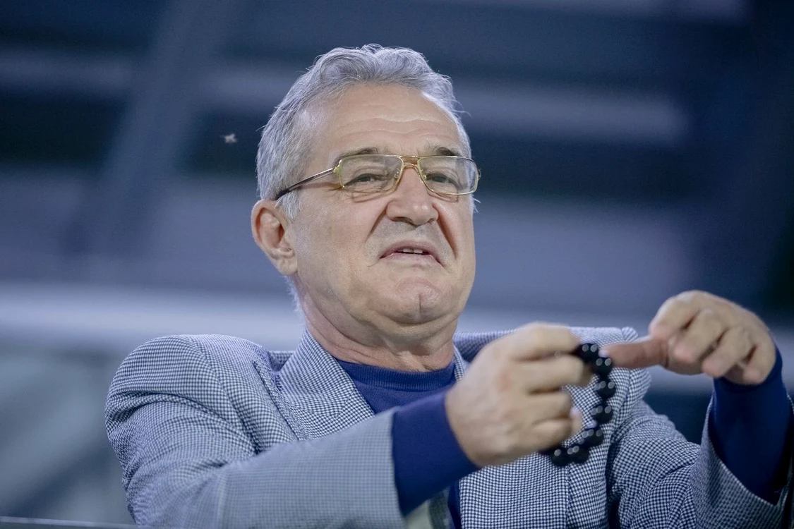 Gigi Becali a urmărit și el Sparta Praga - FCSB pe o platformă online. FOTO: Arhiva Adevărul
