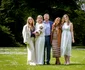 Prințesa Amalia, Regina Maxima, Regele Willem Alexander, Prințesa Ariane și Prințesa Alexia în grădina Palatului Huis ten Bosch 2024. FOTO: Casa Regală olandeză Casa Regala olandeza jpg